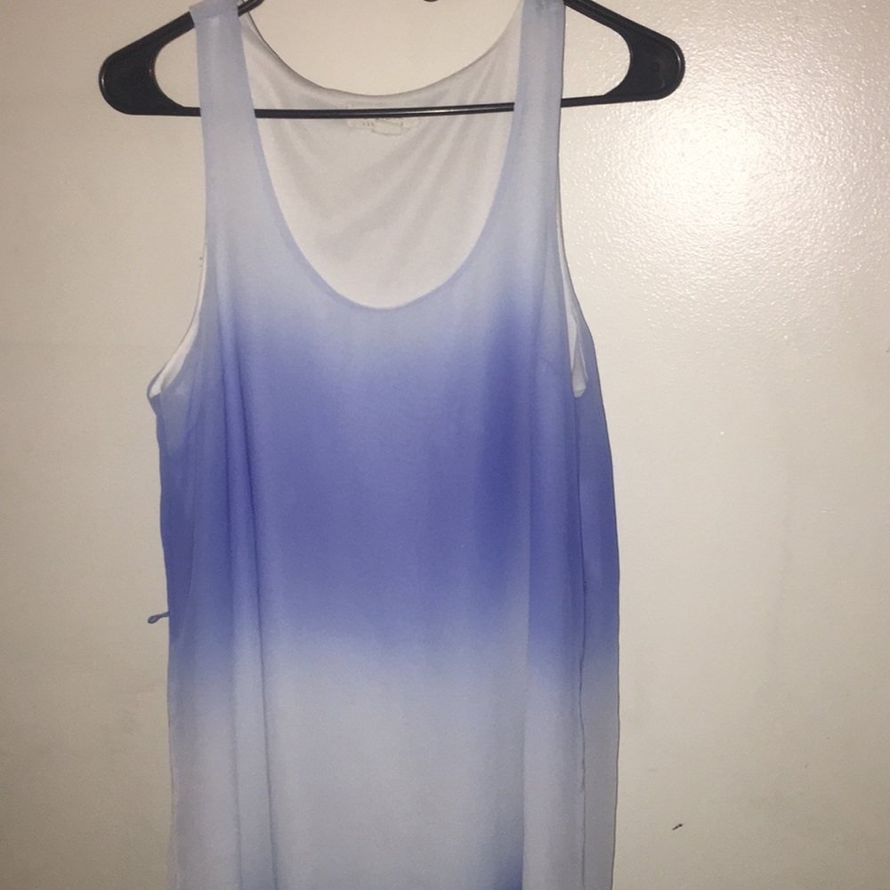 Flowy ombré dress